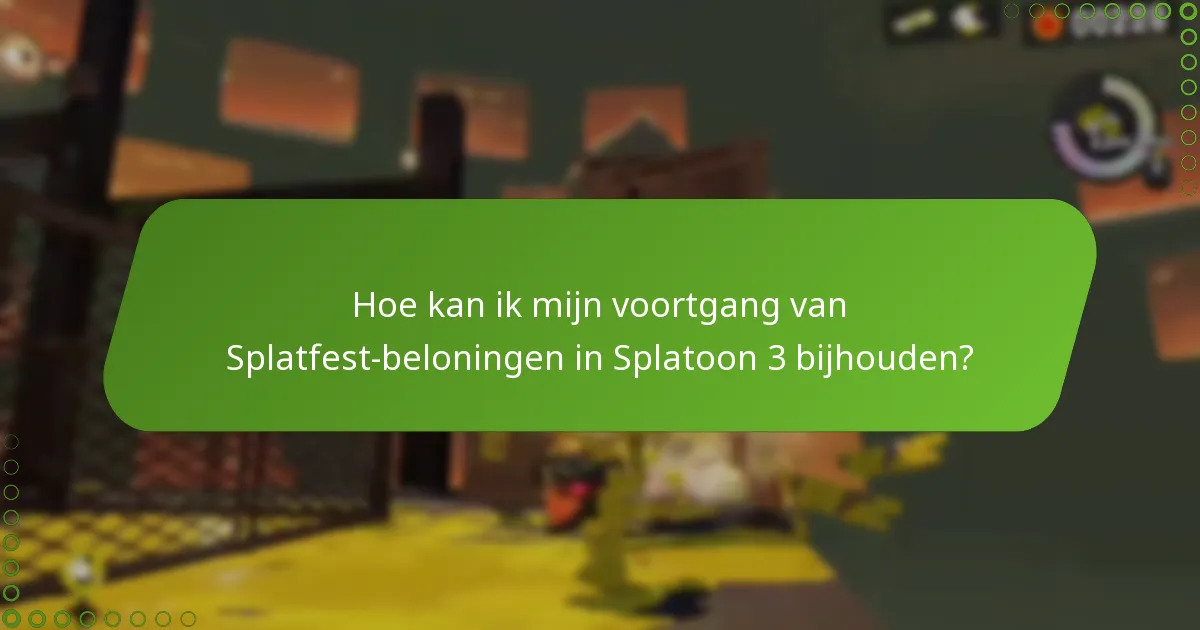 Wat is het proces om mijn huidige Splatfest-status te controleren?