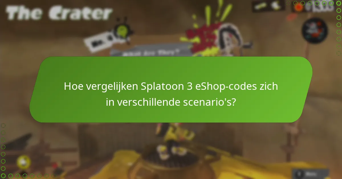 Hoe verkrijg ik Splatoon 3 eShop-codes?