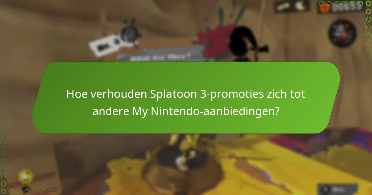 Hoe kan ik My Nintendo-beloningen voor Splatoon 3 inwisselen?