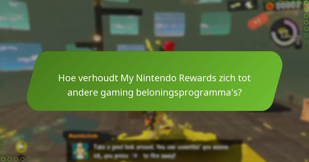 Welke verbeteringen stellen spelers voor voor My Nintendo Rewards?