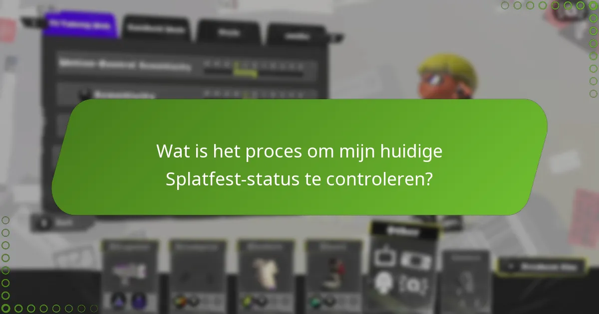 Welke updates moet ik in de gaten houden met betrekking tot Splatfest-beloningen?