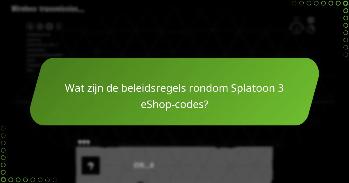Waar kun je Splatoon 3 eShop-codes kopen?