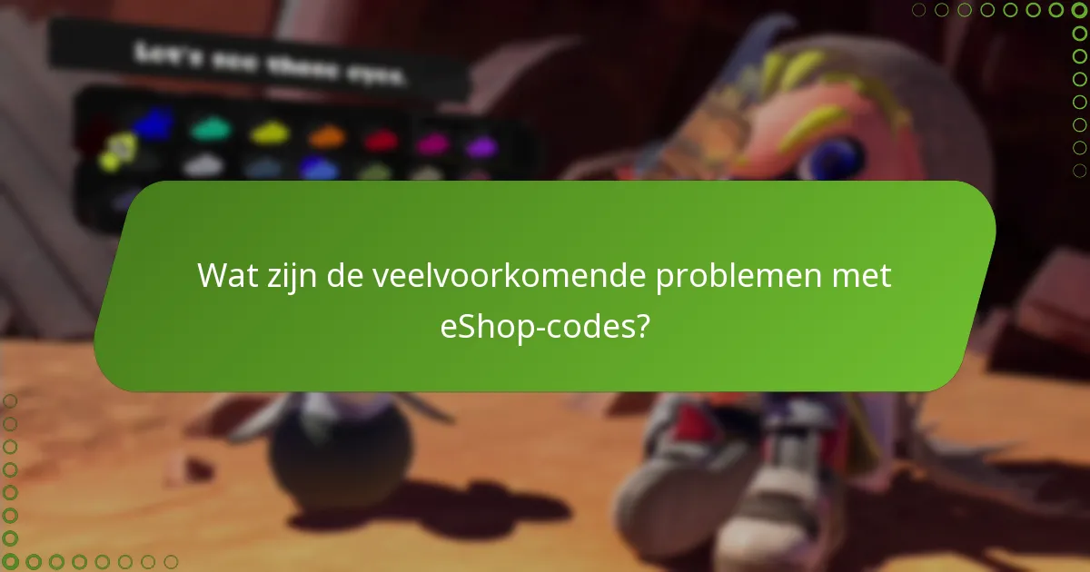 Hoe vergelijken Splatoon 3 eShop-codes zich met andere gamecodes?