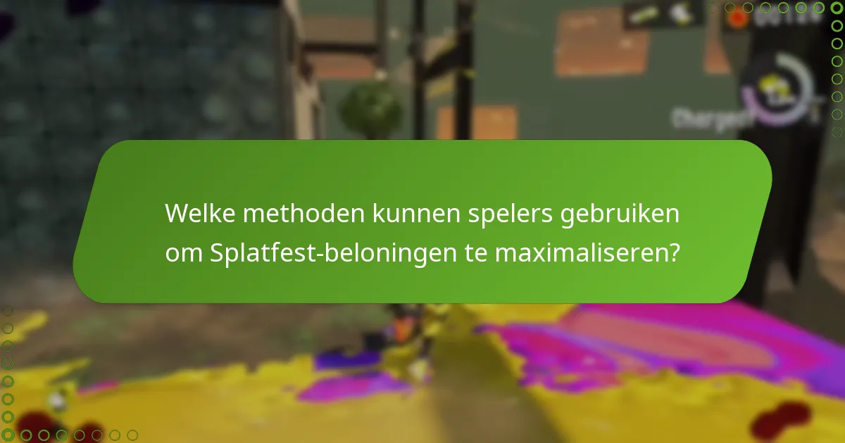 Welke veelvoorkomende problemen doen zich voor bij de distributie van Splatfest-beloningen?